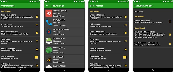 Download Firewall Apps for Android AFWall+