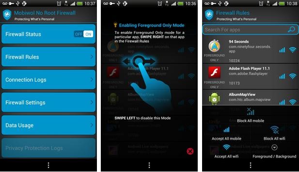 Download Firewall Apps for Android Mobiwol