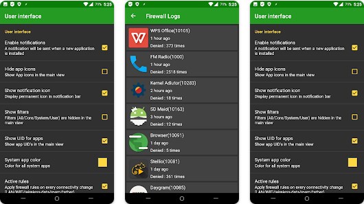 Download Firewall Apps for Android LightningWall