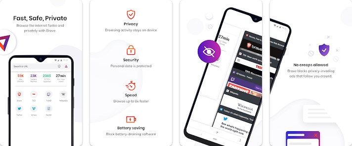 3. Best Browsers For Android Brave Browser