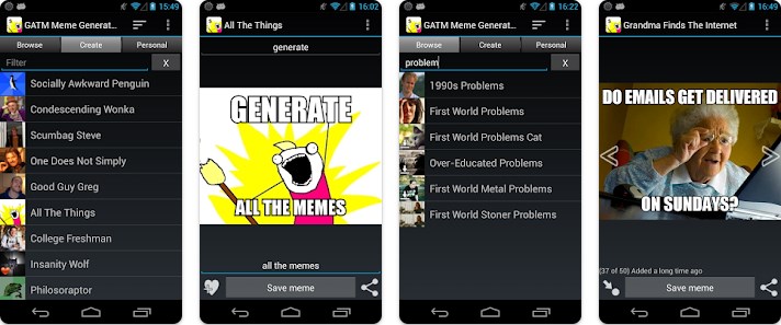 Download Meme Maker Apps GATM Meme Generator