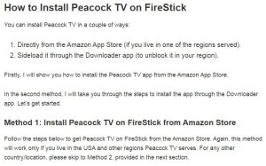 How to Download Peacock TV on Firestick 1