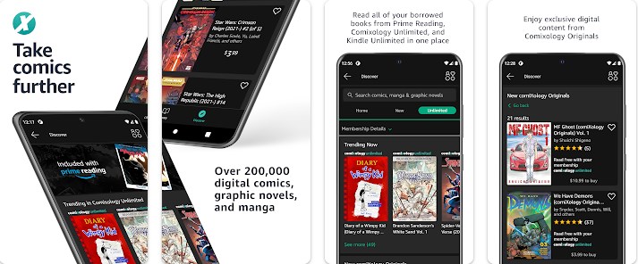 3. Comics (comiXology) Comic Book Reader Apps