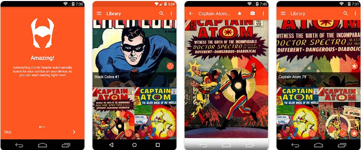 4. Astonishing Comic Book Reader Apps