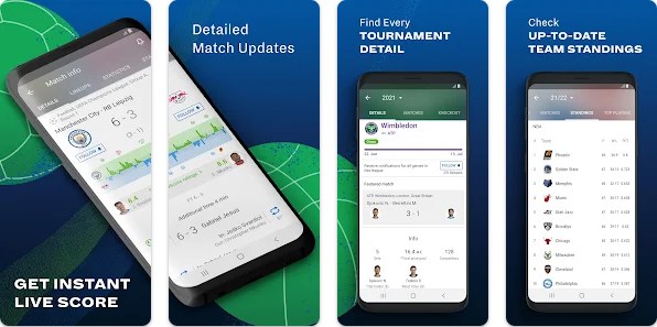 Download Android Apps to Watch Live Sports SOFASCORE
