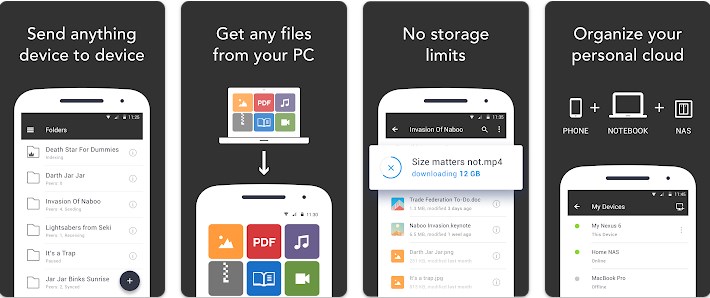 6. Cloud Storages For Android Resilio Sync